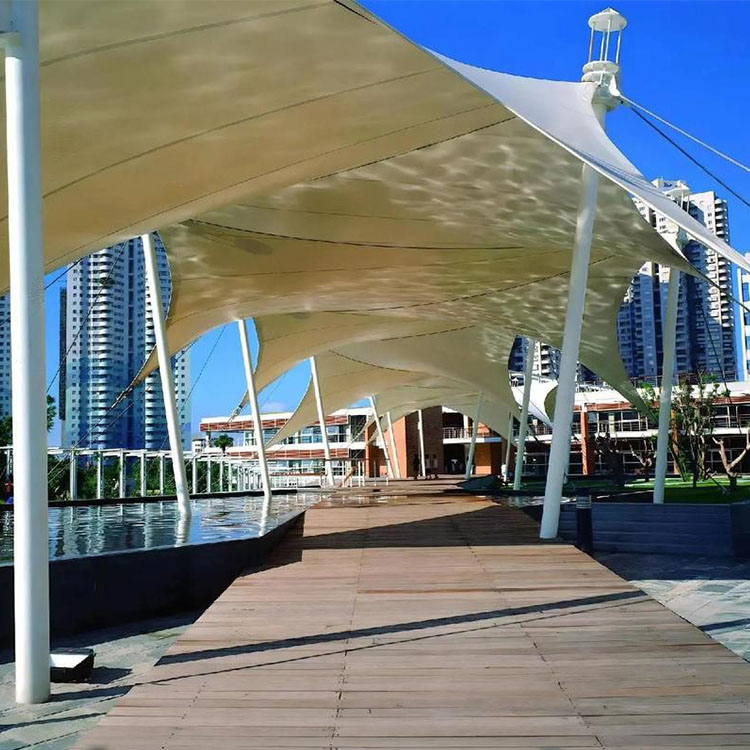 克孜勒苏膜结构景观棚