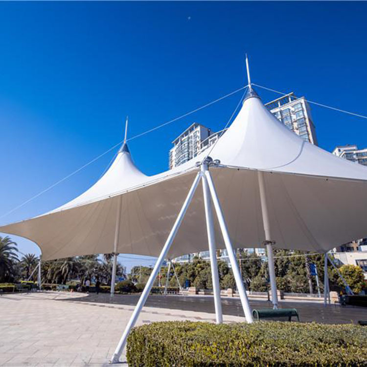 克孜勒苏膜结构景观棚