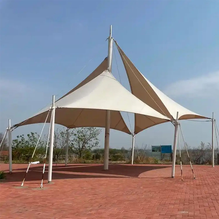 克孜勒苏膜结构景观棚