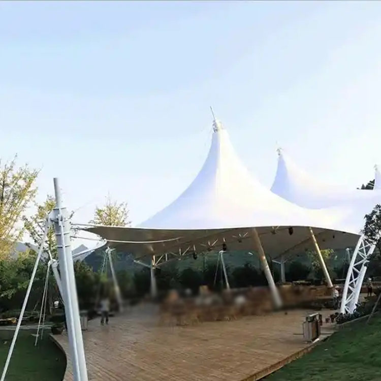 克孜勒苏膜结构景观棚