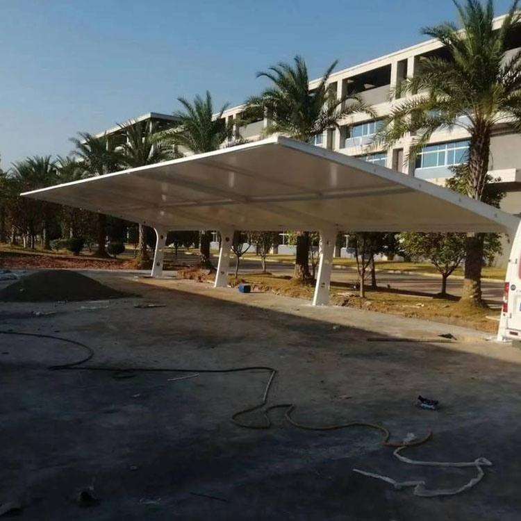 克孜勒苏膜结构汽车棚